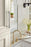 Fairfax Zinc Polished Nickel Cabinet Pull 31
