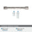 Fairfax Zinc Polished Nickel Cabinet Pull 16