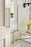 Fairfax Zinc Polished Nickel Cabinet Pull 32