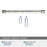 Fairfax Zinc Polished Nickel Cabinet Pull 21