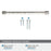 Fairfax Zinc Polished Nickel Cabinet Pull 19