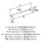 Faraday Zinc Polished Nickel Cabinet Pull 9