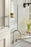 Farewind Zinc Polished Nickel Cabinet Pull 26