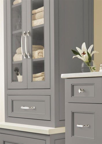 Highland Ridge Zinc Polished Nickel Cabinet Pull 25