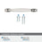 Highland Ridge Zinc Polished Nickel Cabinet Pull 37