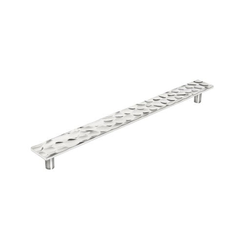 Kamari Zinc Polished Nickel Cabinet Pull 1