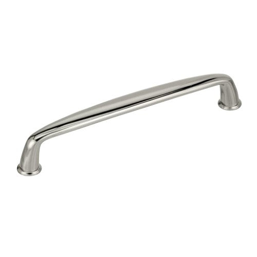 Kane Zinc Polished Nickel Cabinet Pull 6