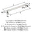Kane Zinc Polished Nickel Cabinet Pull 14
