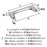 Merced Zinc Polished Nickel Cabinet Pull 11