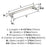 Merced Zinc Polished Nickel Cabinet Pull 13