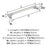 Merced Zinc Polished Nickel Cabinet Pull 14