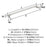 Merced Zinc Polished Nickel Cabinet Pull 16