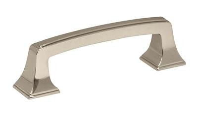 Mulholland Zinc Polished Nickel Cabinet Pull 4