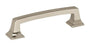Mulholland Zinc Polished Nickel Cabinet Pull 5