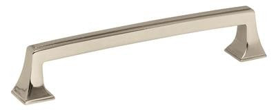 Mulholland Zinc Polished Nickel Cabinet Pull 7
