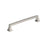 Mulholland Zinc Polished Nickel Cabinet Pull 1