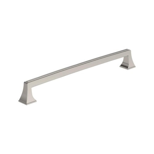 Mulholland Zinc Polished Nickel Cabinet Pull 2