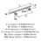 Radius Stainless Steel Polished Nickel Cabinet Pull 10