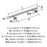 Radius Stainless Steel Polished Nickel Cabinet Pull 11