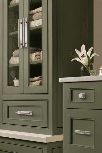 Radius Stainless Steel Polished Nickel Cabinet Pull 23