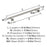 Radius Stainless Steel Polished Nickel Cabinet Pull 13