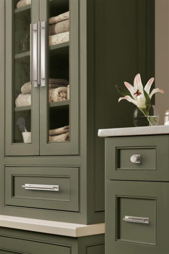 Radius Stainless Steel Polished Nickel Cabinet Pull 25