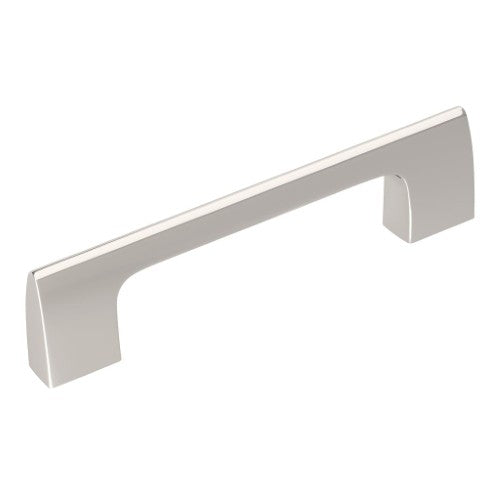 Riva Zinc Polished Nickel Cabinet Pull 6