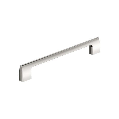Riva Zinc Polished Nickel Cabinet Pull 2