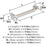 Rockhurst Zinc Polished Nickel Cabinet Pull 9