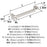 Rockhurst Zinc Polished Nickel Cabinet Pull 10