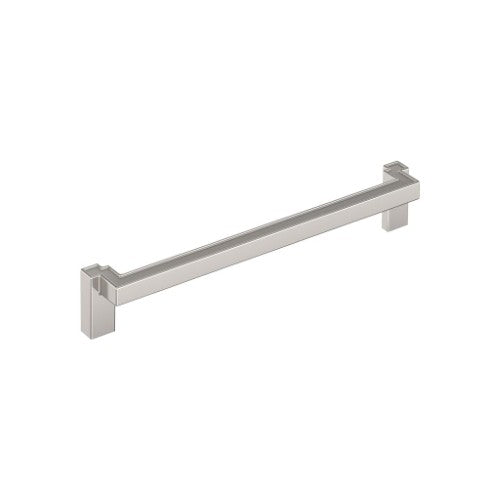 Rockhurst Zinc Polished Nickel Cabinet Pull 5