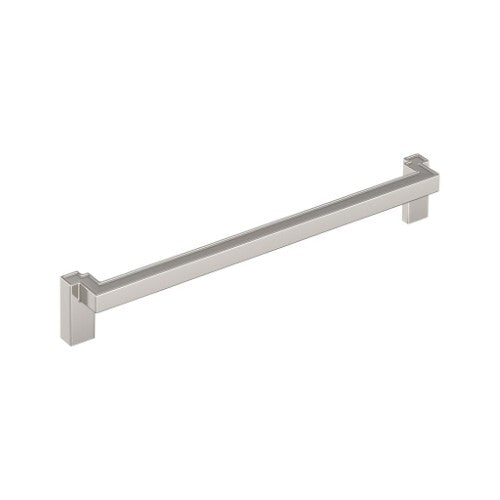 Rockhurst Zinc Polished Nickel Cabinet Pull 6