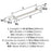 Rockhurst Zinc Polished Nickel Cabinet Pull 13