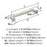 Stature Zinc Polished Nickel Cabinet Pull 11
