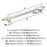 Stature Zinc Polished Nickel Cabinet Pull 14
