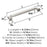 Stature Zinc Polished Nickel Cabinet Pull 13