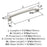 Surpass Zinc Polished Nickel Cabinet Pull 12