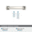 Surpass Zinc Polished Nickel Cabinet Pull 17