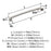 Surpass Zinc Polished Nickel Cabinet Pull 15