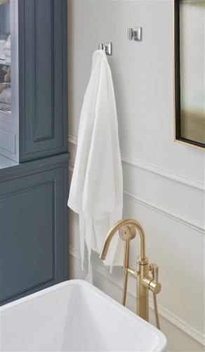 Highland Ridge Zinc Polished Nickel Hook 5