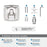 Stature Zinc Polished Nickel Hook 3