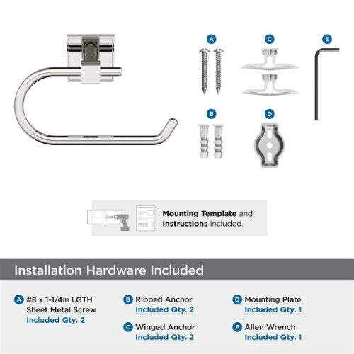 Appoint Zinc Polished Nickel Toilet Paper Holder 3