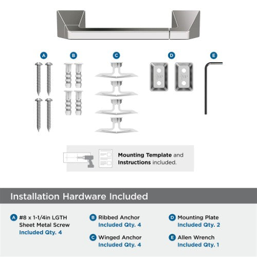 Blackrock Zinc Polished Nickel Toilet Paper Holder 3