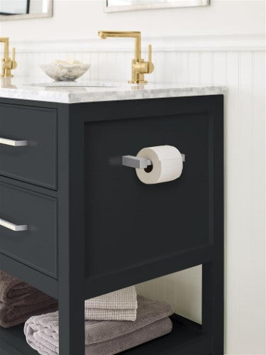 Monument Zinc & Stainless Steel Polished Nickel Toilet Paper Holder 5