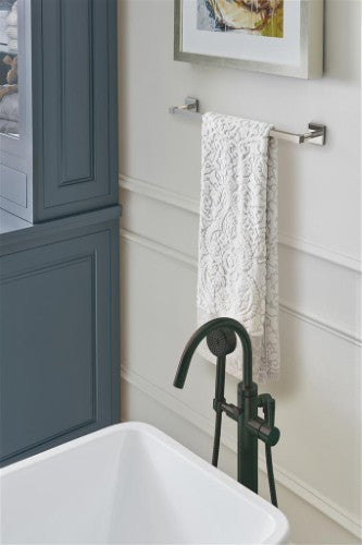 Appoint Zinc & Stainless Steel Polished Nickel Towel Bar 12