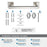 Appoint Zinc & Stainless Steel Polished Nickel Towel Bar 7