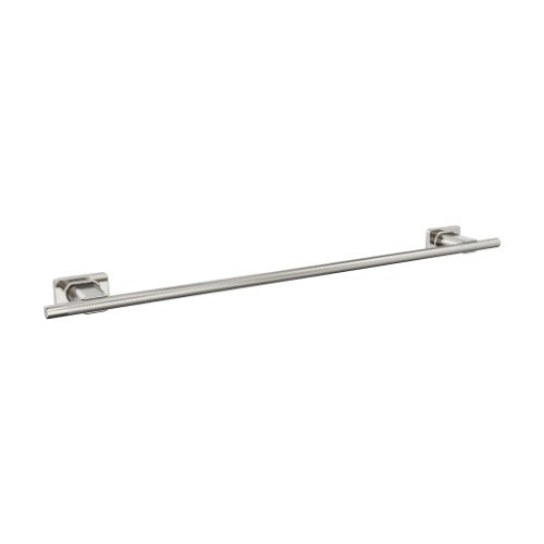 Bronx Zinc & Stainless Steel Polished Nickel Towel Bar 3