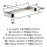 Monument Zinc & Stainless Steel Polished Nickel Towel Bar 4