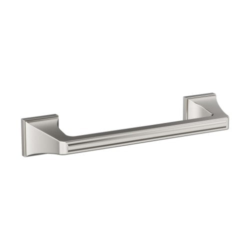 Mulholland Zinc & Stainless Steel Polished Nickel Towel Bar 1