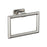 Bronx Zinc & Stainless Steel Polished Nickel Towel Ring 1